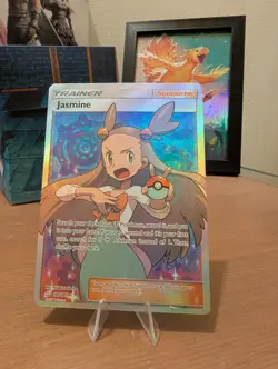 Pokemon 2019 | Sun & Moon Team Up | Jasmine Full Art Trainer | NM+/M | 177/181 - Image 1