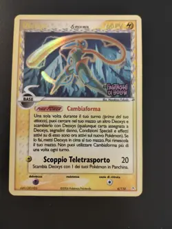Pokemon - Deoxys Specie Delta Stamped 6/110 - Ex Fantasmi di Holon Reverse ITA - Image 1