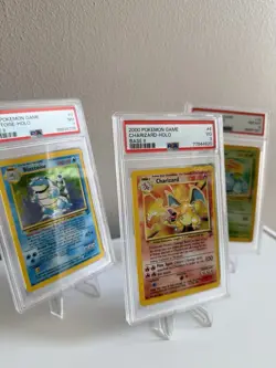 2000 Pokemon TCG • Base II “Big Three” • Charizard Blastoise Venusaur • PSA Set - Image 3