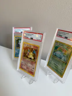 2000 Pokemon TCG • Base II “Big Three” • Charizard Blastoise Venusaur • PSA Set - Image 4
