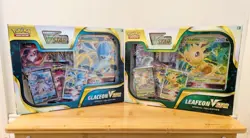 Pokemon Glaceon V Star + Leafeon V Star Special Collection Boxes - Image 1