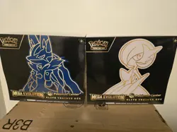 Pokemon TCG Mega Evolution Pokemon Center ETBs Lucario Gardevoir - Image 1