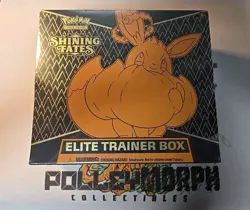 Pokemon TCG Shining Fates Elite Trainer Box ETB - New Sealed Torn Seal See Pics 820650808173 - Image 1