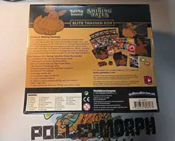 Pokemon TCG Shining Fates Elite Trainer Box ETB - New Sealed Torn Seal See Pics 820650808173 - Image 2