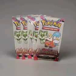 Pokemon TCG Obsidian Flames & Pokemon Paldea Evolved x 6 Packs - Image 2