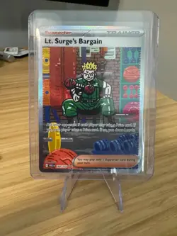Lt. Surge's Bargain (Special Illustration Rare) 185/132 - Mega Evolution Pokemon - Image 1