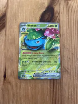 Bisaflor ex 001/142 , Pokemon Stellarkrone, Deutsch, Near Mint, boosterfrisch - Image 1