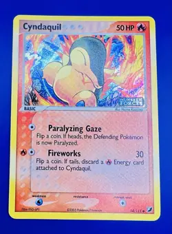 Pokemon TCG Cyndaquil EX Unseen Forces 54/115 Reverse Holo Stamped NM-LP - Image 4