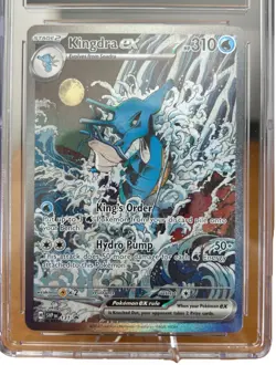 Pokemon TCG Kingdra EX BLACK STAR PROMO #131 CGC 9 MINT - Image 2