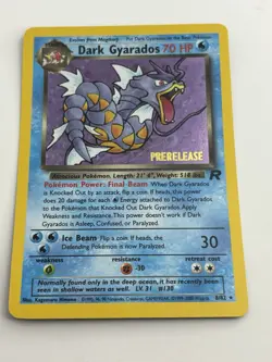 Dark Gyarados (Prerelease) 08/82 Wotc Promo Holo Pokemon NM - Image 5