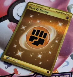 Fighting Energy 258/198, Scarlet & Violet, Pokemon TCG NM Golden Secret Rare - Image 5