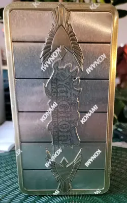 Yugioh 2019 Gold Sarcophagus 1st Edition Factory Sealed Tin Can. - Image 1