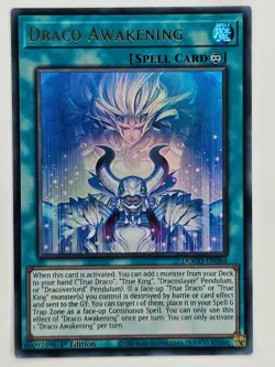 Yu Gi Oh - DOOD-EN064 Draco Awakening - Ultra Rare - Image 1
