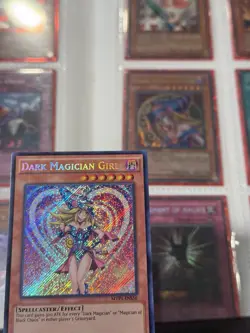 Yu-Gi-Oh! TCG Dark Magician Girl MVP1-ENS56 Secret Rare 1st Edition NM - Image 3