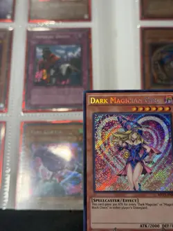 Yu-Gi-Oh! TCG Dark Magician Girl MVP1-ENS56 Secret Rare 1st Edition NM - Image 4