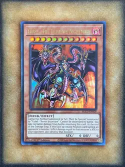 Yugioh Yubel - The Ultimate Nightmare BLC1-EN029 Ultra Rare 1st Ed GOLD NM - Image 1