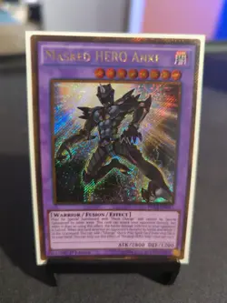 Yu-Gi-Oh Maker Hero Ank Gold Secret Rarei PGL2-EN011 1st Edition - Image 1