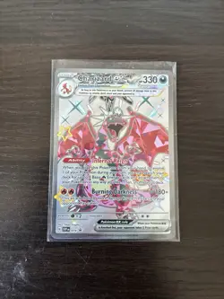 SVP 074 Charizard EX - Paldean Fates Promo English Rare - Pokemon Card TCG - VGC - Image 1