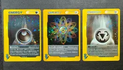 Pokemon cards Vs series Energy Holo 3 cards, 2001, MP+/LP. - Image 1
