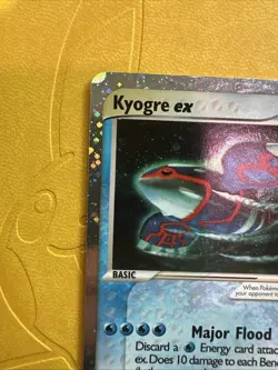 Kyogre EX #1/100 Holo E Reader Black Star Promo 001 Nintendo 2003 Pokemon Card - Image 2