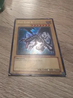 SDJ-001 Red-Eyes B. Dragon Unlimited MP Yu-Gi-Oh Card - Image 2