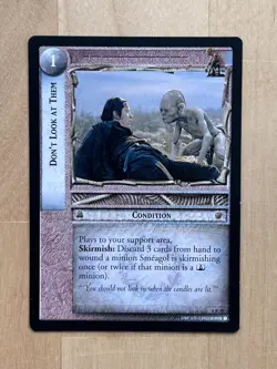 SMEAGOL / GOLLUM / SHELOB COLLECTION (LOTR TCG, LOT OF 12 RARE/PREMIUM CARDS) - Image 3