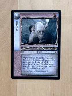 SMEAGOL / GOLLUM / SHELOB COLLECTION (LOTR TCG, LOT OF 12 RARE/PREMIUM CARDS) - Image 4