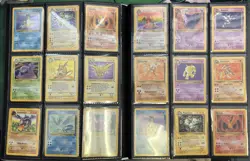 Pokemon TCG COMPLETE Fossil 62 Card Master Set w/ foils, Gengar Raichu Dragonite - Image 2