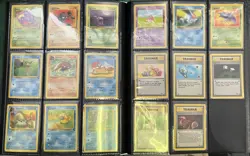 Pokemon TCG COMPLETE Fossil 62 Card Master Set w/ foils, Gengar Raichu Dragonite - Image 4