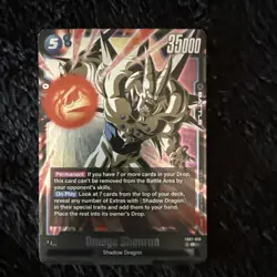 Dragon Ball Card Game Wish For Shenron Omega Shenron FB07-035 SR - Image 1