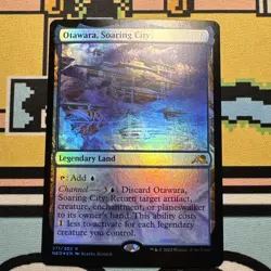 FOIL Otawara, Soaring City Foil Kamigawa: Neon Dynasty x1 NM/LP - Image 1