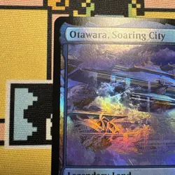 FOIL Otawara, Soaring City Foil Kamigawa: Neon Dynasty x1 NM/LP - Image 2