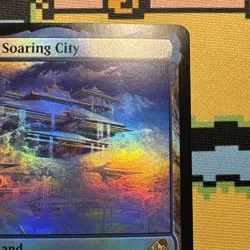 FOIL Otawara, Soaring City Foil Kamigawa: Neon Dynasty x1 NM/LP - Image 3
