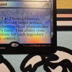 FOIL Otawara, Soaring City Foil Kamigawa: Neon Dynasty x1 NM/LP - Image 4