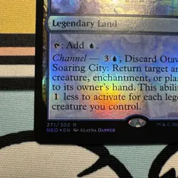 FOIL Otawara, Soaring City Foil Kamigawa: Neon Dynasty x1 NM/LP - Image 5