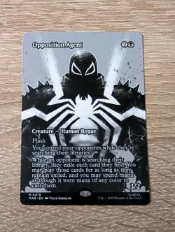 Opposition Agent - 0019 - M - Mythic - Borderless - MTG Spiderman - NM/M - Image 1