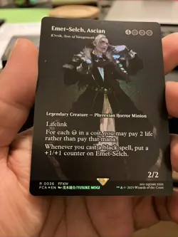 Emet-Selch, Ascian - K'rrik, Son of Yawgmoth (Showcase) - FINAL FANTASY - FOIL - Image 1