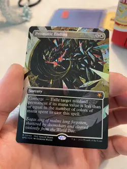 1x Prismatic Ending Foil Borderless NM - MH3 Modern Horizons 3 Magic MTG x1 - Image 2