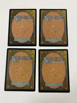 4x Ponder Time Spiral Remastered Regular Shadow Signed Magic MTG - Image 2