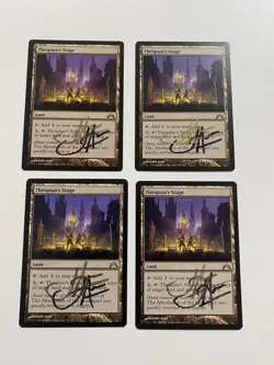 4x Thespian's Stage Gatecrash Regular Shadow Signed By the Artist - Image 1