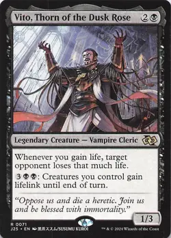 Vito, Thorn of the Dusk Rose (Anime) Foundations Jumpstart Regular - Image 1