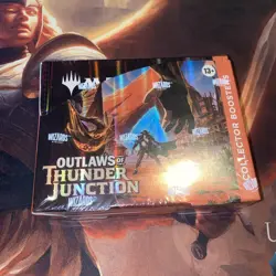 Outlaws Of Thunder Junction Collector Booster Box New Sealed 12 Packs - Image 1