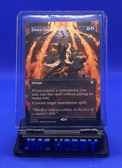 Magic The Gathering Commander Masters - Fierce Guardianship Borderless #694 - Image 1
