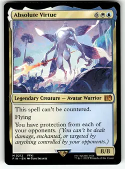 MTG FINAL FANTASY #212 Absolute Virtue - Image 1