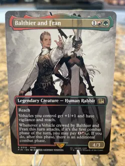 Balthier and Fran (0319) (Borderless) Final Fantasy Regular - Image 1