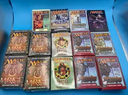 Empty Mtg Starter Decks (mirage, Portal.etc) For Display - Image 1