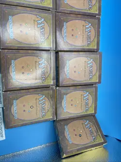 Empty Unlimited & Revised Starter Decks Mtg Rare! For Display - Image 4