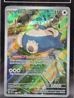TAG 8.5 POKEMON SNORLAX 051 MEW-151 ETB PROMO PSA BGS - Image 5