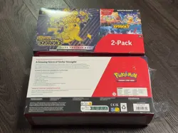 🔥 2 BOXES ✅ Pokemon Surging Sparks ETB + Booster Bundle Costco 2-Pack SEALED 🚀 - Image 3