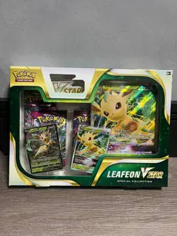 🌟 Pokemon TCG Leafeon VSTAR Special Collection Brand New and Sealed - Image 1